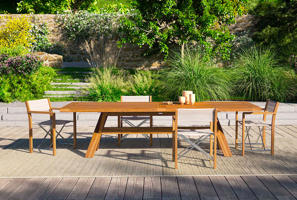 Καρέκλα Dakota εξωτερικού χώρου 57x49x84cm- Casa Vogue - Image 4