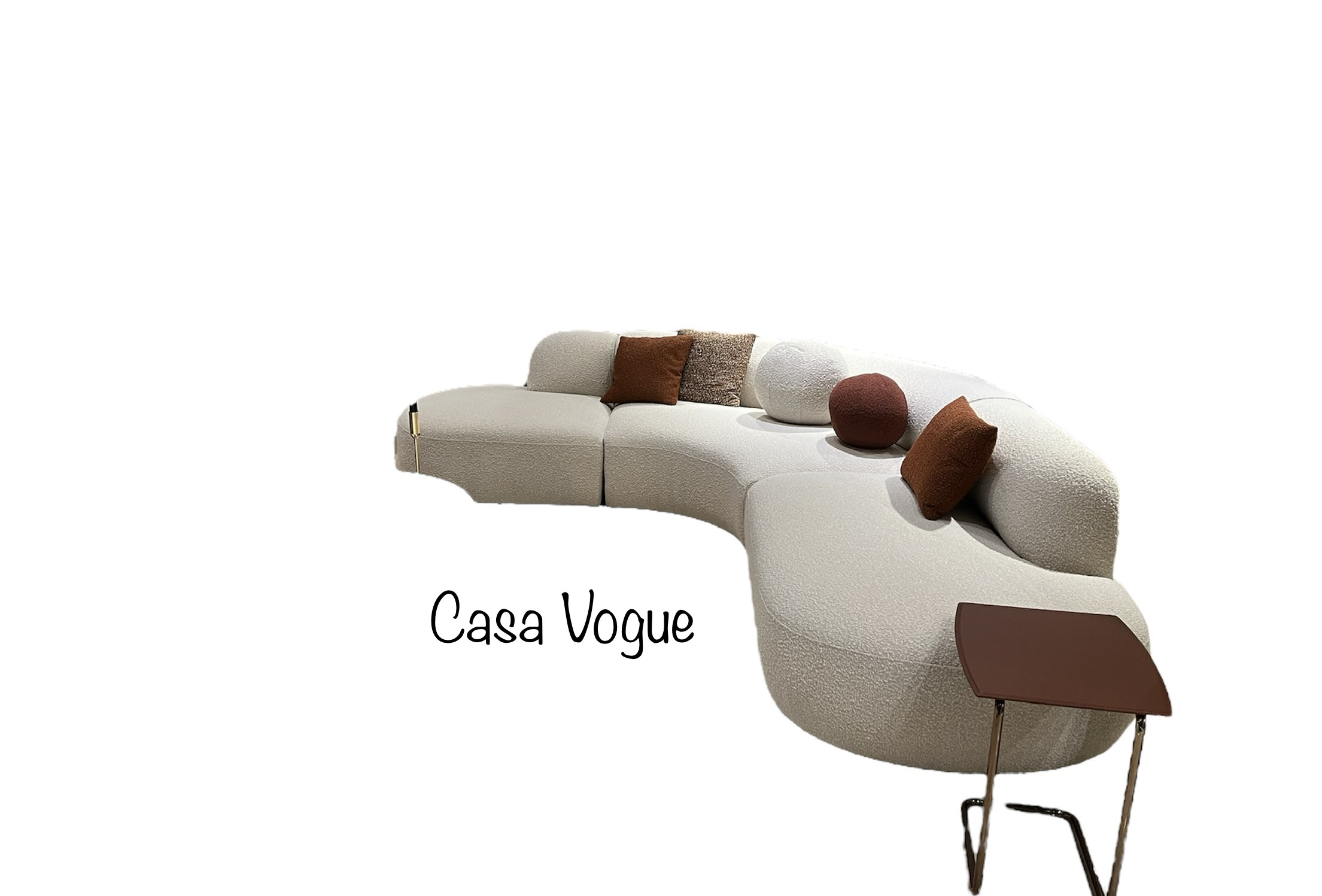 Καναπές γωνία Bjorn σε ύφασμα 300x260 Casa Vogue - Image 3