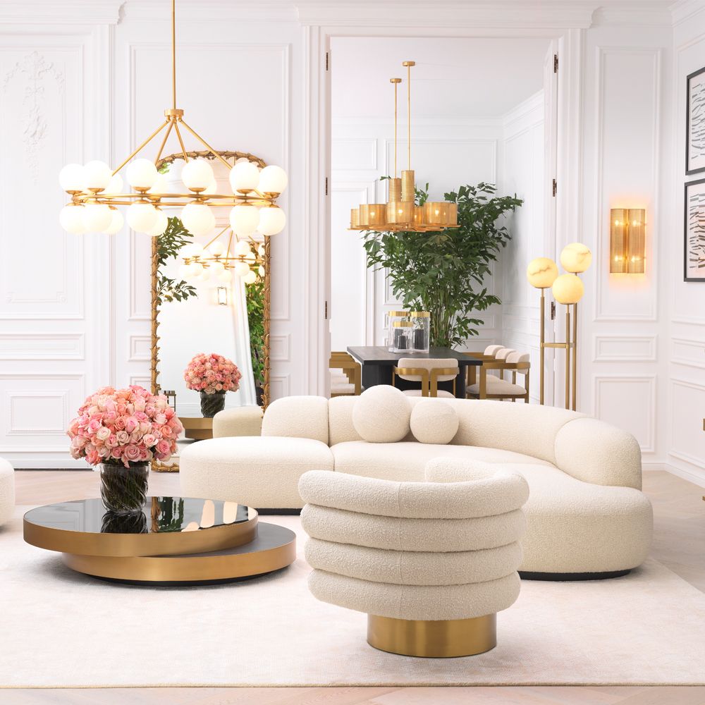 Καναπές γωνία Bjorn σε ύφασμα 300x260 Casa Vogue - Image 2
