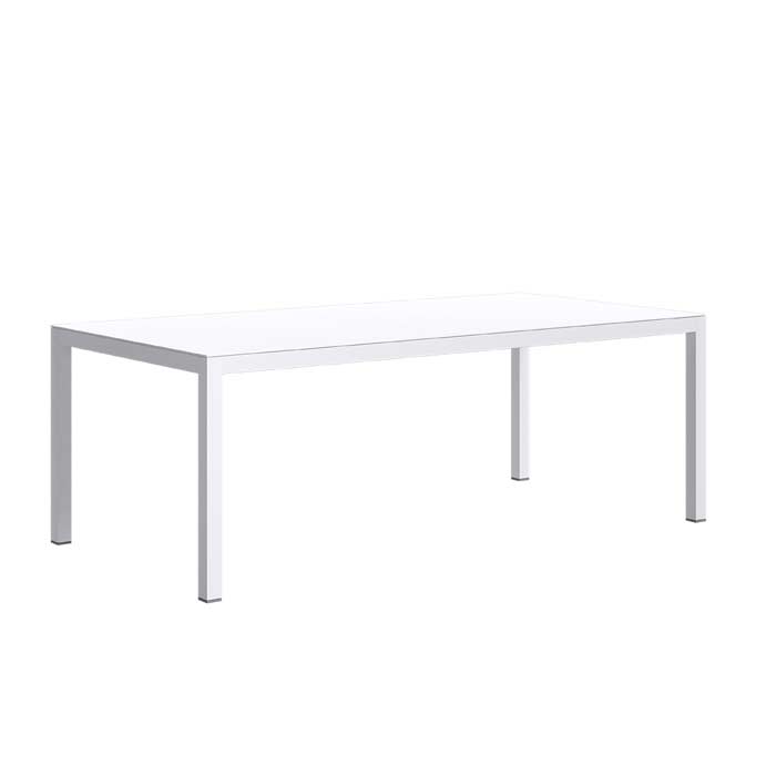 Flair Table σε λευκό χρώμα σε διάσταση 200x100cm - Atmoshpera