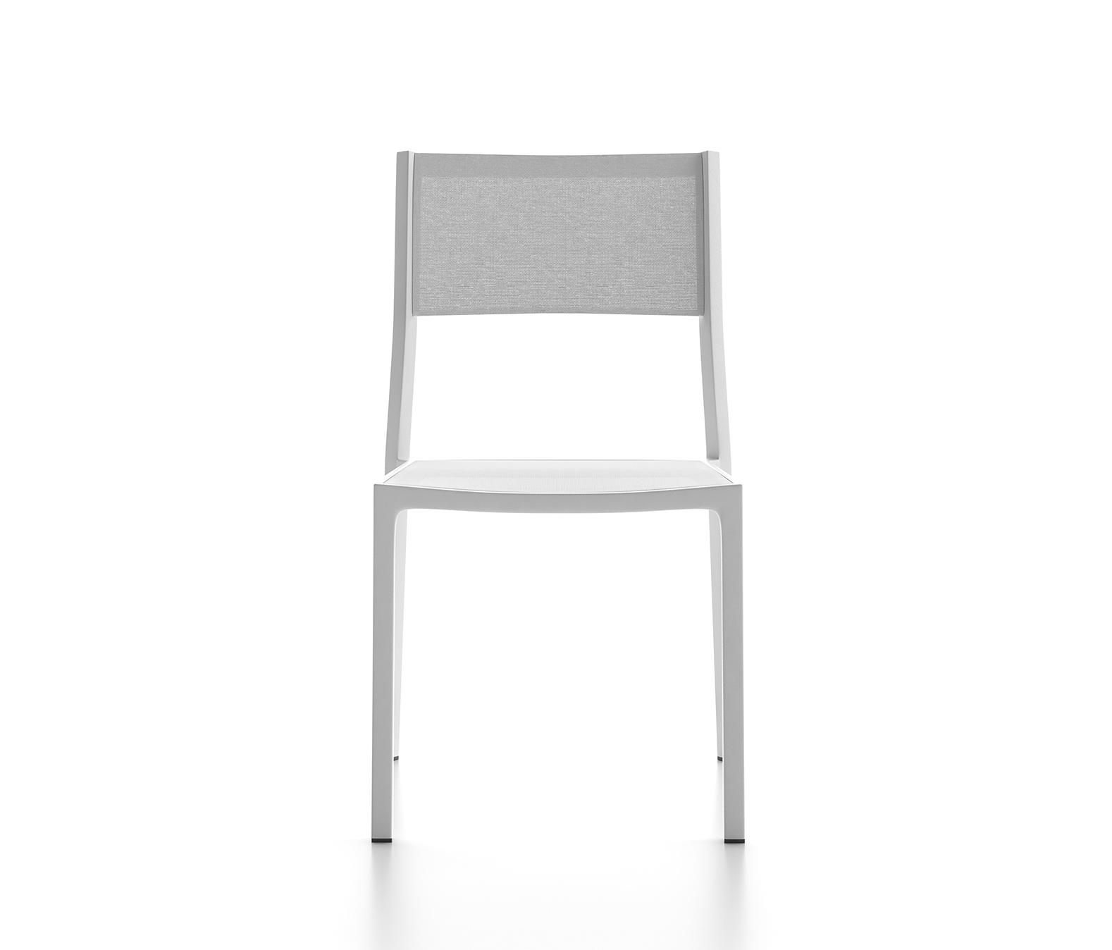 Καρέκλα Sunny εξωτερικού χώρου σε λευκό αλουμίνιο -55x56x83cm- Casa Vogue - Image 11