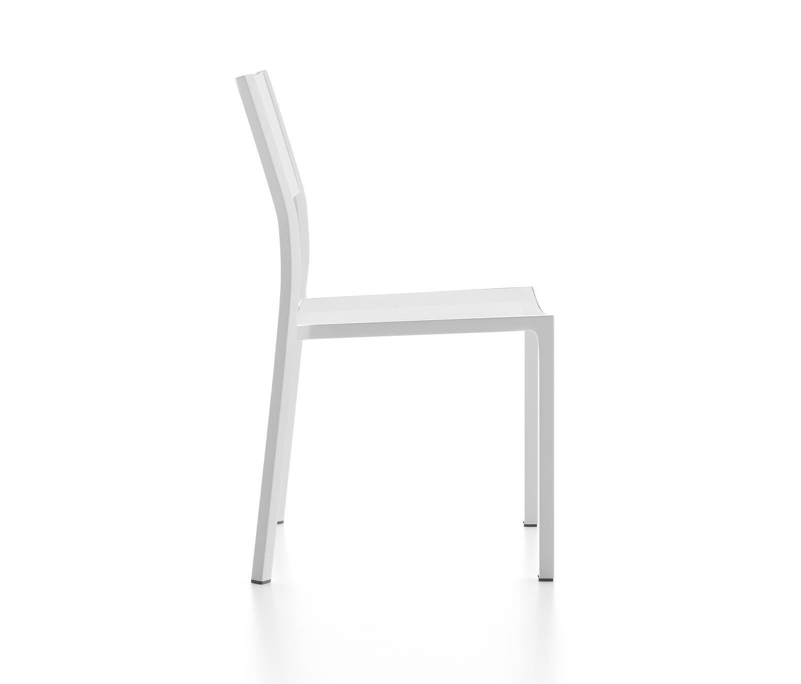 Καρέκλα Sunny εξωτερικού χώρου σε λευκό αλουμίνιο -55x56x83cm- Casa Vogue - Image 12
