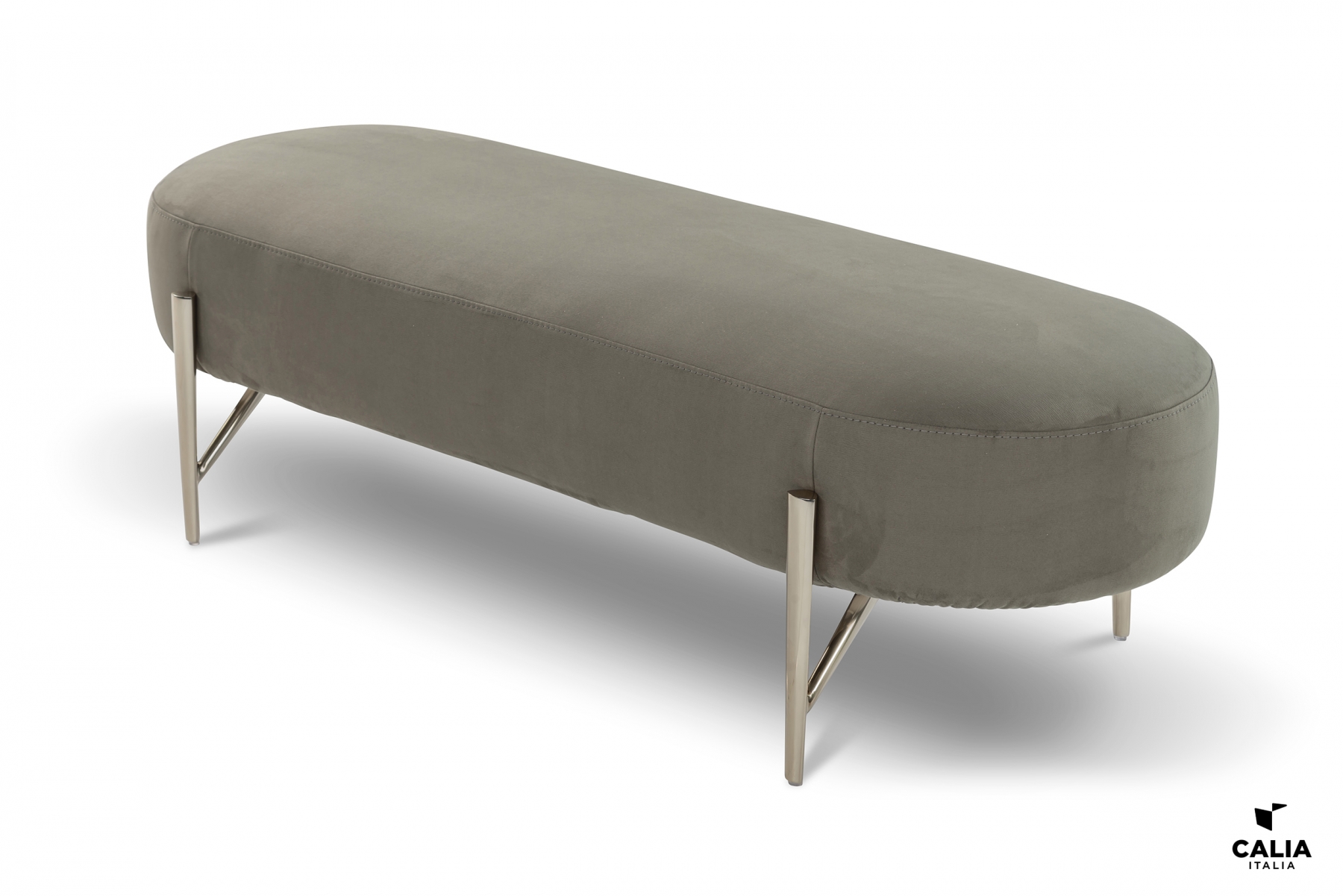 Σκαμπό οβαλ Venere 10x60x42h cm- Casa Vogue - Image 4