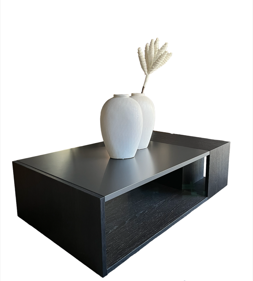 Τραπεζάκι Norman δρυς με λάκα ματ 120x70xh.34cm Alf da Fre - Image 4