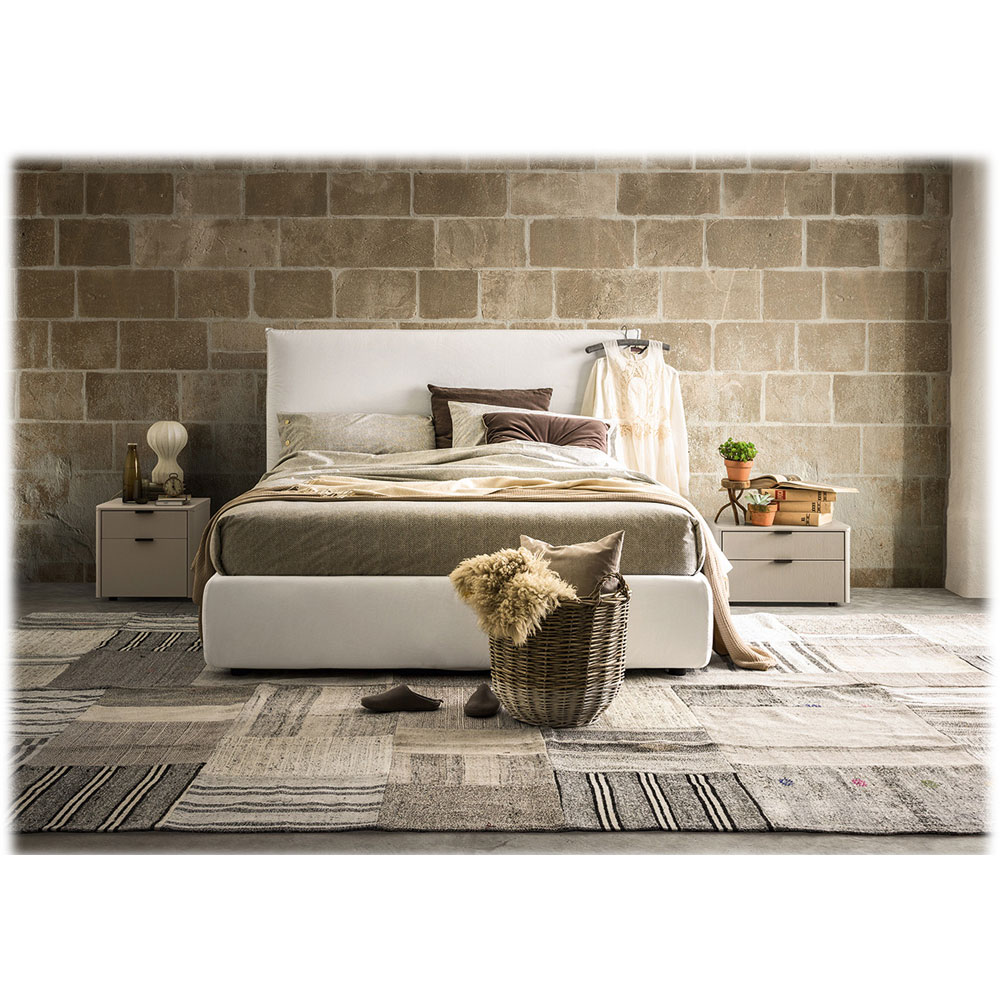 Κρεβάτι διπλό ASTON διάσταση 160x200cm -εξωτερική διάσταση 180x215