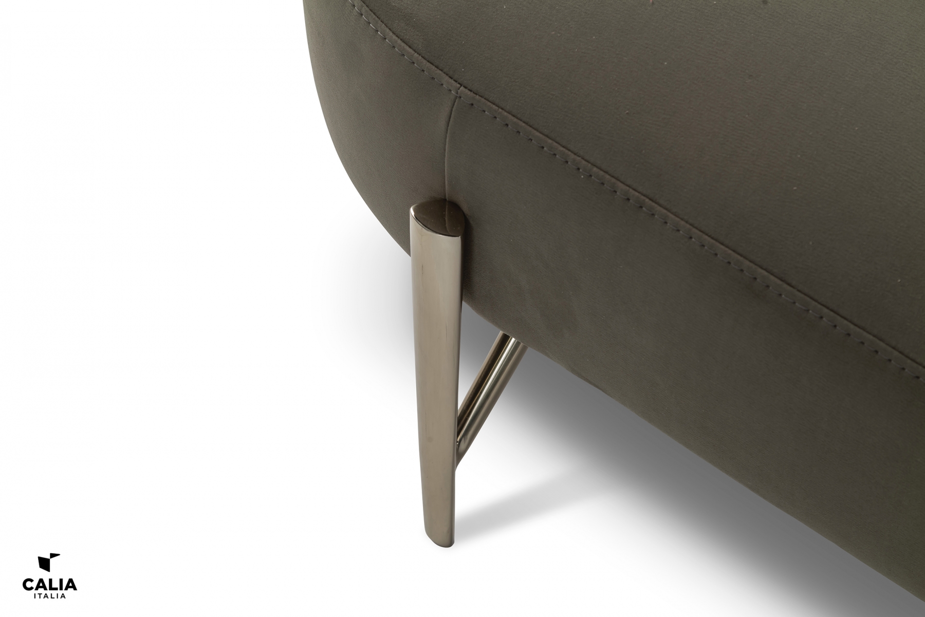 Σκαμπό οβαλ Venere 10x60x42h cm- Casa Vogue - Image 2