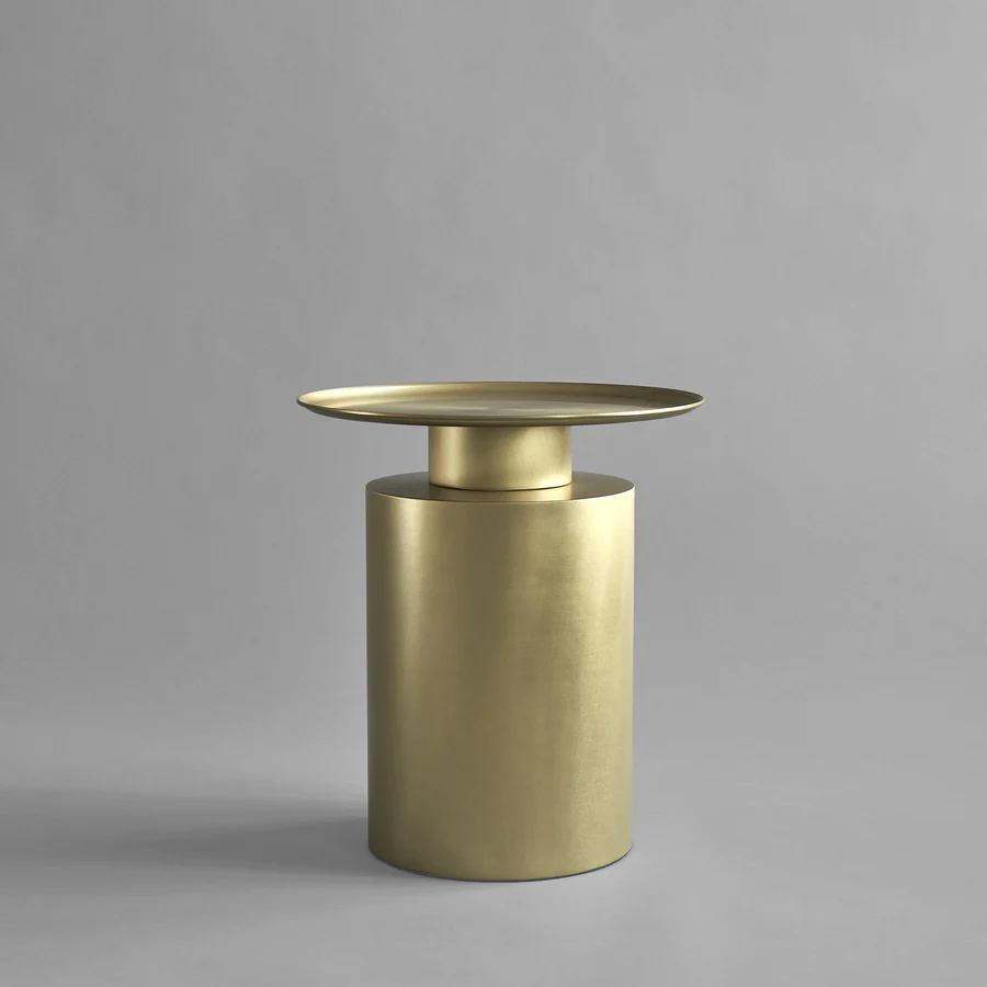 Pillar Table, Tall - Brass - 101 Copenhagen
