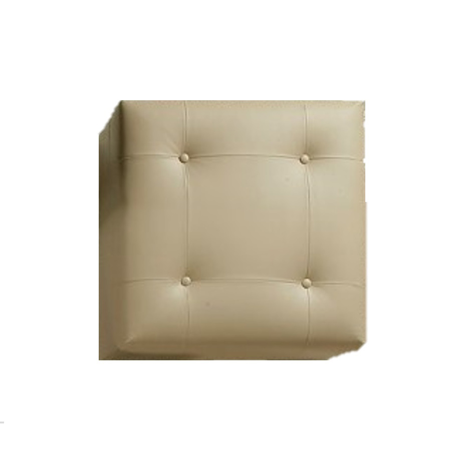 Σκαμπό Summer σε δέρμα 80x80 Casa Vogue