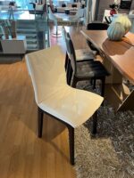 Καρέκλα Alfa λευκό τεχνόδερμα-βάση ξύλινη 45x52xh.87cm - Bontempi - Image 2