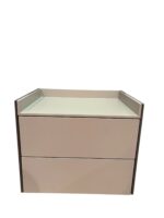 Κομοδίνο Box ματ λάκα- 60x45xh.45cm Casa Vogue