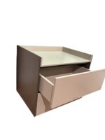 Κομοδίνο Box ματ λάκα- 60x45xh.45cm Casa Vogue - Image 4