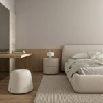 Κρεβάτι Box σε ύφασμα-στρώμα 160x200-εξωτερική διάσταση 210x220xh.95cm Casa Vogue - Image 3
