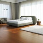 Κρεβάτι Crystal σε ύφασμα-στρώμα 160x200-εξωτερική διάσταση 250x230xh.95cm Casa Vogue - Image 3
