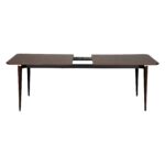 Τραπέζι Edge με επεκτάσεις σε καρυδί-μέταλλο 200/250/300x105xh.75cm - Danf