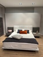 Κρεβάτι Horizon σε ύφασμα για στρώμα 160x200cm - Image 2