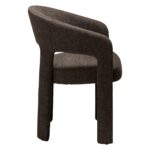 Καρέκλα Splendor καφέ ύφασμα 58x58xh.79cm - Casa Vogue - Image 6