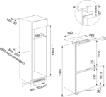 FRANKE FCB 360 V NE D (118.0722.593) ΕΝΤΟΙΧΙΖΟΜΕΝΟΣ ΨΥΓ/ΚΤΗΣ ΕΝΕΡΓΕΙΑΚΗΣ ΚΛΑΣΗΣ D, ΚΩΔ.3184101035, Υ193.5xΠ54xΒ54.5cm - Image 3